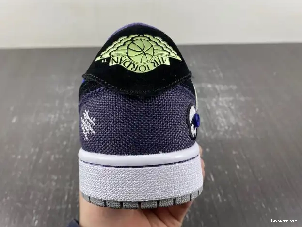 Reps LUCY 1 Jordan Low OG Williamson Zion Retro Voodoo DZ7292-420 0325